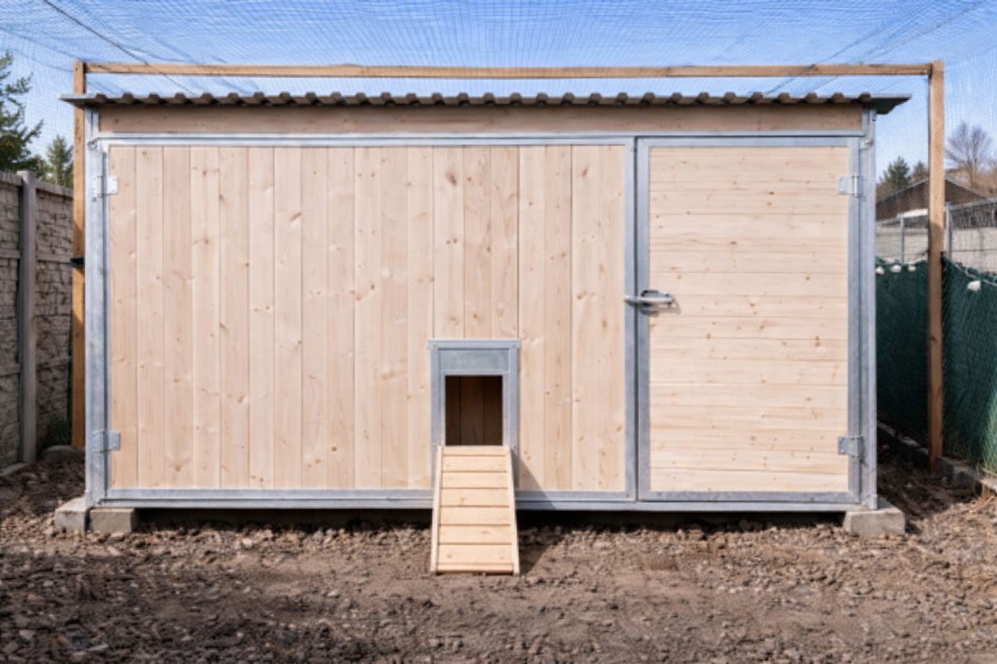 Kurník pro chov drůbeže